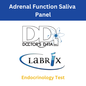 Walk-in-lab Lab Test: Adrenal Function Saliva Panel - Labrix Test Kit