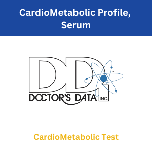 Walk-in-lab Lab Test: CardioMetabolic Profile, Serum - Doctor's Data Kit