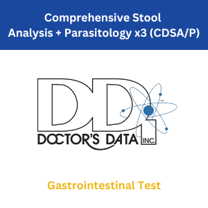 Walk-in-lab Lab Test: Comprehensive Stool Analysis plus Parasitology x3 (CDSA/P) - Doctor's Data Test Kit