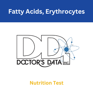 Walk-in-lab Lab Test: Fatty Acids, Erythrocytes - Doctor's Data Test Kit