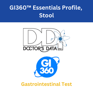 Walk-in-lab Lab Test: GI360™ Essentials Profile, Stool - Doctor's Data Test Kit