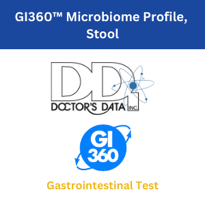 Walk-in-lab Lab Test: GI360™ Microbiome, Stool - Doctor's Data Test Kit