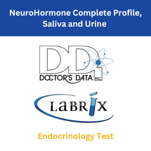 Walk-in-lab Lab Test: NeuroHormone Complete Profile, Saliva and Urine - Doctor's Data Kit