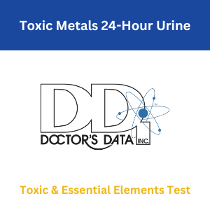 Walk-in-lab Lab Test: Toxic Metals 24-Hour Urine -Doctor's Data Test Kit