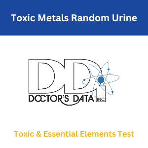 Walk-in-lab Lab Test: Toxic Metals Random Urine - Doctor's Data Test Kit