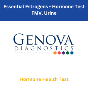 Walk-in-lab Lab Test: Essential Estrogens - Hormone Test FMV, Urine - Genova Test Kit