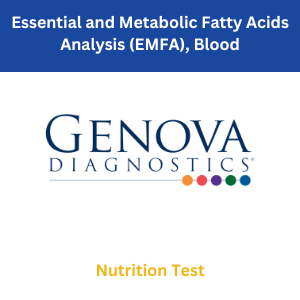 Walk-in-lab Lab Test: Essential and Metabolic Fatty Acids Analysis (EMFA), Blood - Genova Test Kit