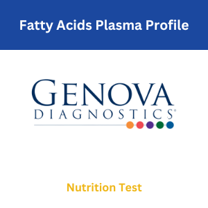 Walk-in-lab Lab Test: Fatty Acids Plasma Profile - Genova Test Kit