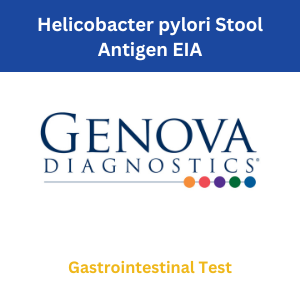 Walk-in-lab Lab Test: Helicobacter pylori Stool Antigen EIA - Genova Test Kit