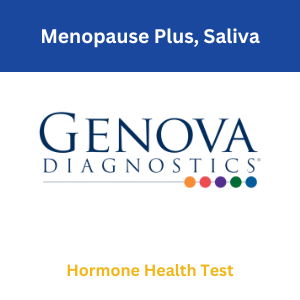 Walk-in-lab Lab Test: Menopause Plus, Saliva - Genova Test Kit