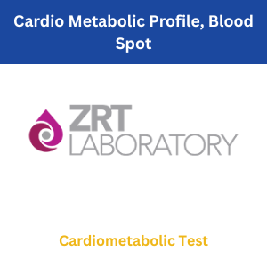 Walk-in-lab Lab Test: Cardio Metabolic Profile, Blood Spot - ZRT Test Kit