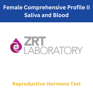 Walk-in-lab Lab Test: Female Comprehensive Profile II Saliva and Blood - ZRT Test Kit