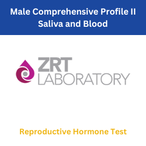 Walk-in-lab Lab Test: Male Comprehensive Profile II Saliva and Blood - ZRT Test Kit