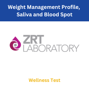 Walk-in-lab Lab Test: Weight Management Profile, Saliva and Blood Spot - ZRT Test Kit